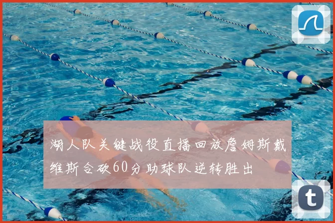 湖人队关键战役直播回放詹姆斯戴维斯合砍60分助球队逆转胜出